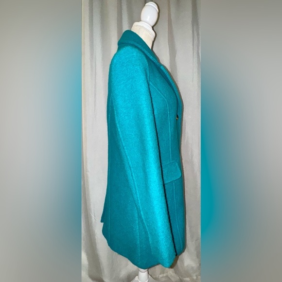 Appleseeds Teal Women's peacoat. Size 12P. GUC. - Picture 2 of 9